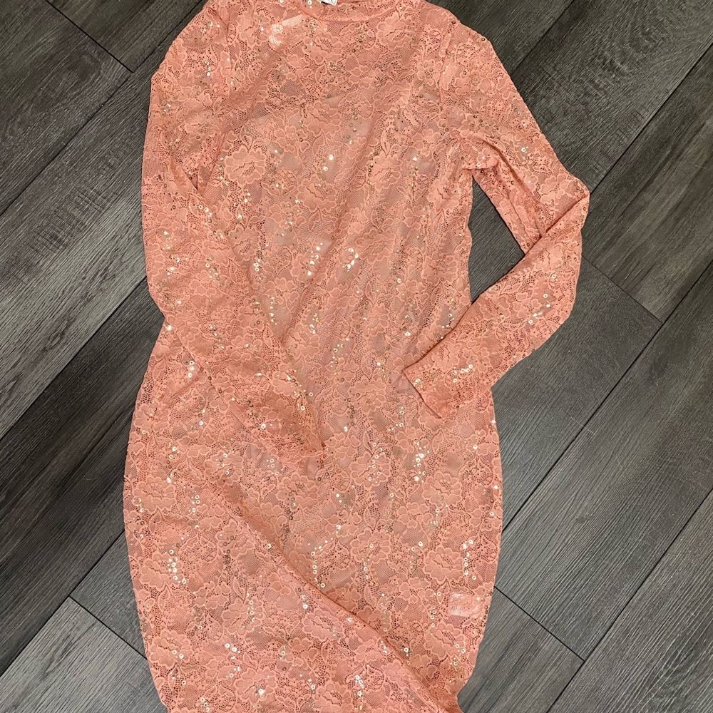 Bump Biddy Lace Maternity Dress